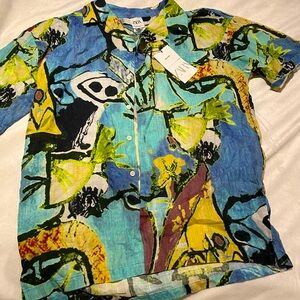 Zara button down / Hawaiian vibes